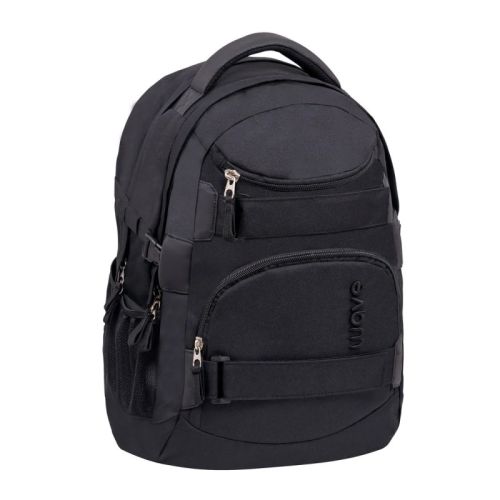 Ученическа раница Belmil WAVE Posh Black, 4 отделения 1