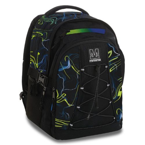 Ученическа раница MITAMA #BDBF BlueEnergy, за момче, 4 отделения, USB Port