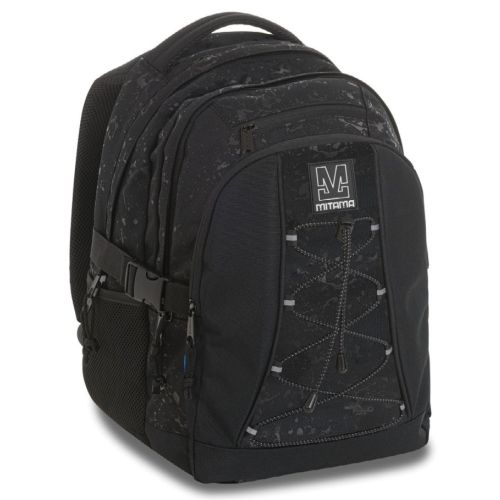 Ученическа раница MITAMA #BDBF LightDark, унисекс, 4 отделения, USB Port