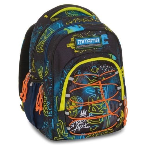 Ученическа раница MITAMA M-Power UrbanEvo, за момче, 4 отделения