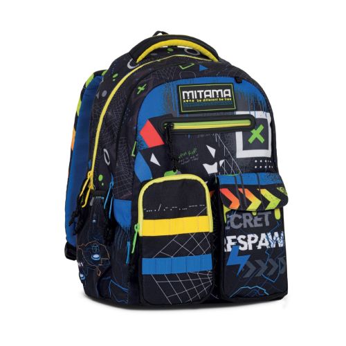 Ученическа раница MITAMA NEW PLUS CyberPlay, 4 отделения 1