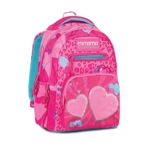 Ученическа раница MITAMA NEW PLUS FunnyPink, 4 отделения 1