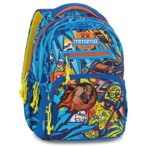 Ученическа раница MITAMA New Plus FunnySport, за момче, 4 отделения 1