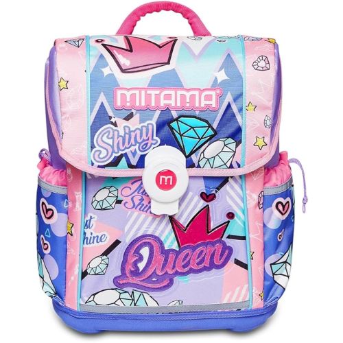 Ученическа раница MITAMA Upside Just Shine, за момиче, 2 отделения 1