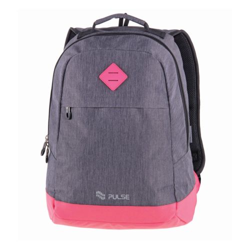 Ученическа раница PULSE Bicolor Dark Gray-Pink, 2 отделения — Joya.bg 1