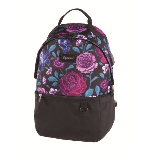 Ученическа раница PULSE Cloud Roses за над 10 г, за момиче, 2 отделения — Joya.bg 1