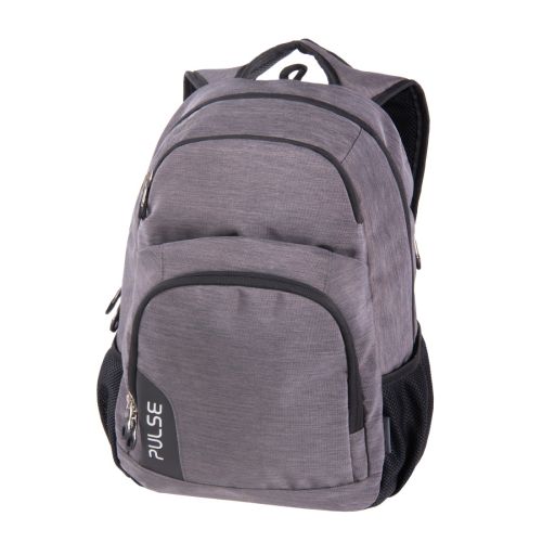 Ученическа раница PULSE Element Olive Gray, 3 отделения — Joya.bg 1
