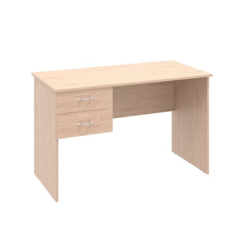 Учителско бюро Lite Plus T2  с две чекмеджета, 1200x600x750 мм, ПДЧ 18 мм, бреза