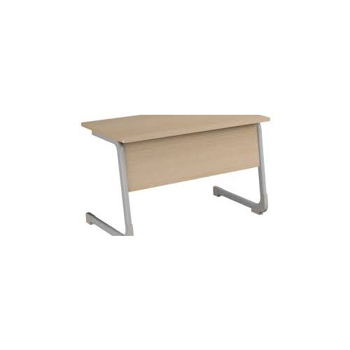 Учителско бюро Marty, сива метална рамка, 1200x600x750 мм, ПДЧ 18мм, акация