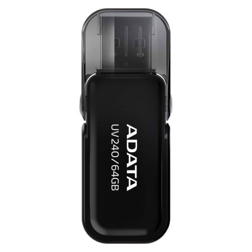 USB флаш памет ADATA UV240, 64GB, USB 2.0, Type-A, черна 1