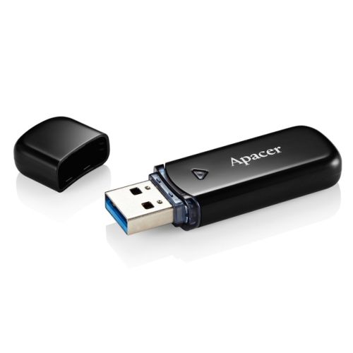 USB флаш памет Apacer AH355, 128GB, USB 3.2 Gen 1, черна 1