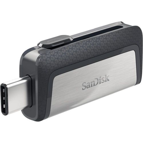 USB флаш памет SanDisk Ultra Dual Drive, 128GB, USB 3.1, Type-A/C, OTG, сива 1