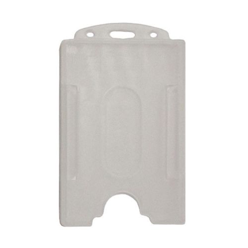 Вертикален бадж-панел, PVC, 85x55 мм, бял — Joya.bg