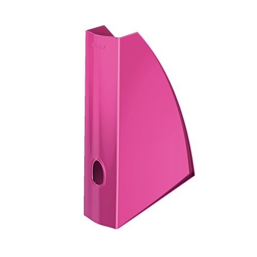 Вертикална поставка LEITZ WOW, 258x312x75 мм, Polystyrene, цикламена — Joya.bg 1