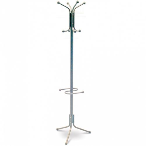 Закачалка Клас, стояща, Ø605 мм, H1800, метална, сива — Joya.bg