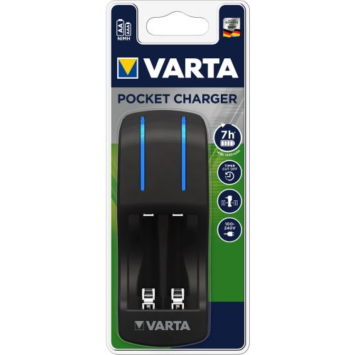 Зарядно устройство за батерия VARTA АА/ААА, 2100 mAh, с 4 гнезда и 4  батерии — Joya.bg 1