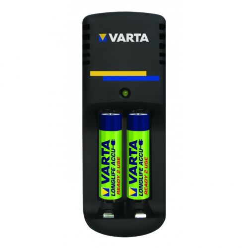 Зарядно устройство за батерия VARTA ААА, 800 mAh, с 2 гнезда и 2  батерии — Joya.bg