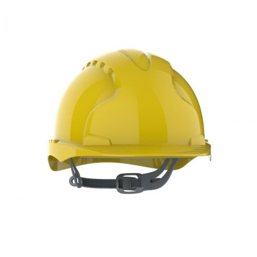 Защитна каска JSP Evo 2® Mid Peak, с плъзгач, жълта 1
