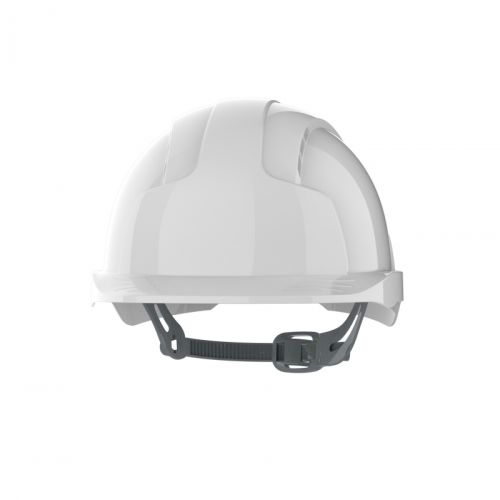 Защитна каска JSP EVOLite® Mid Peak, вентилирана, с плъзгач, бяла 1