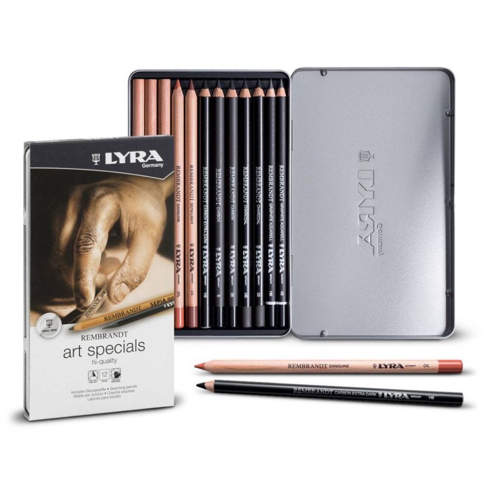 Комплект художествени моливи LYRA Rembrandt Art Specials, 12 бр.