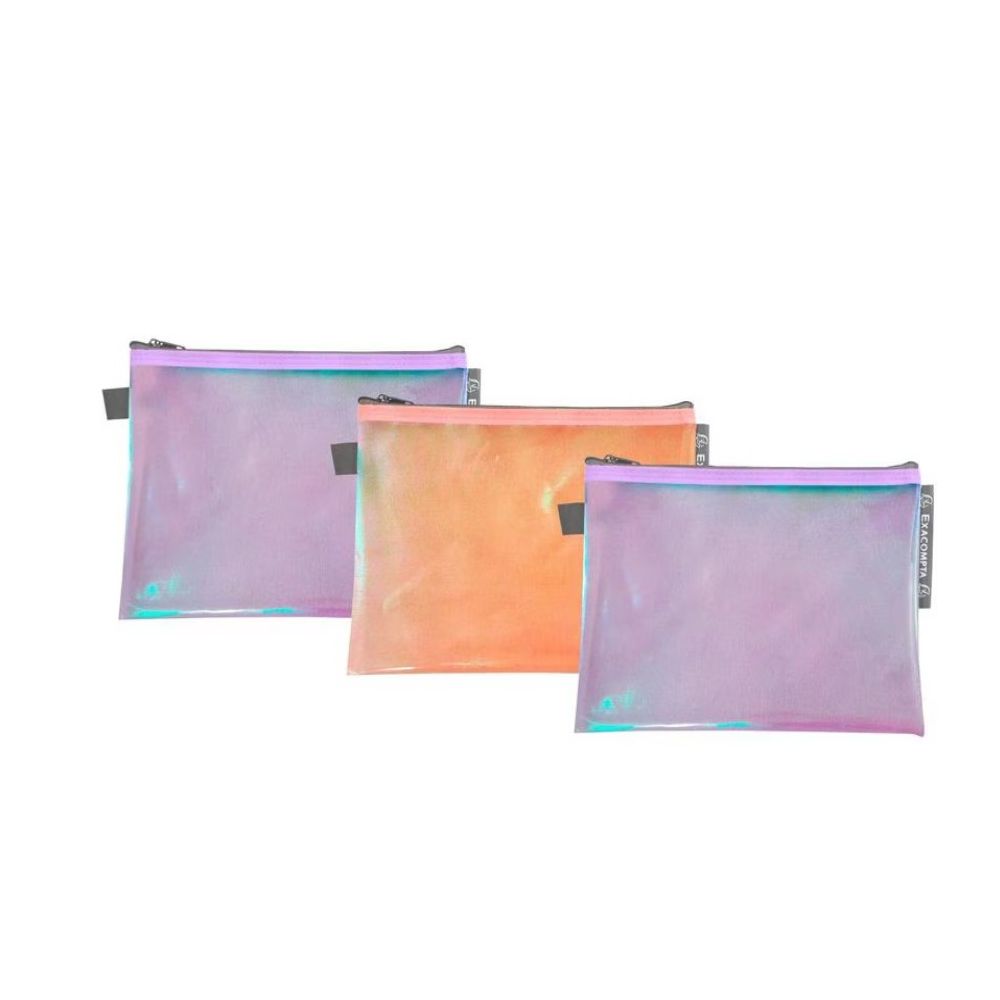 Джоб с цип Exacompta Candy Tidy, TPU, A5, 23 x 17 см, асорти Джоб с цип Exacompta Candy Tidy, TPU, A5, 23 x 17 см, асорти