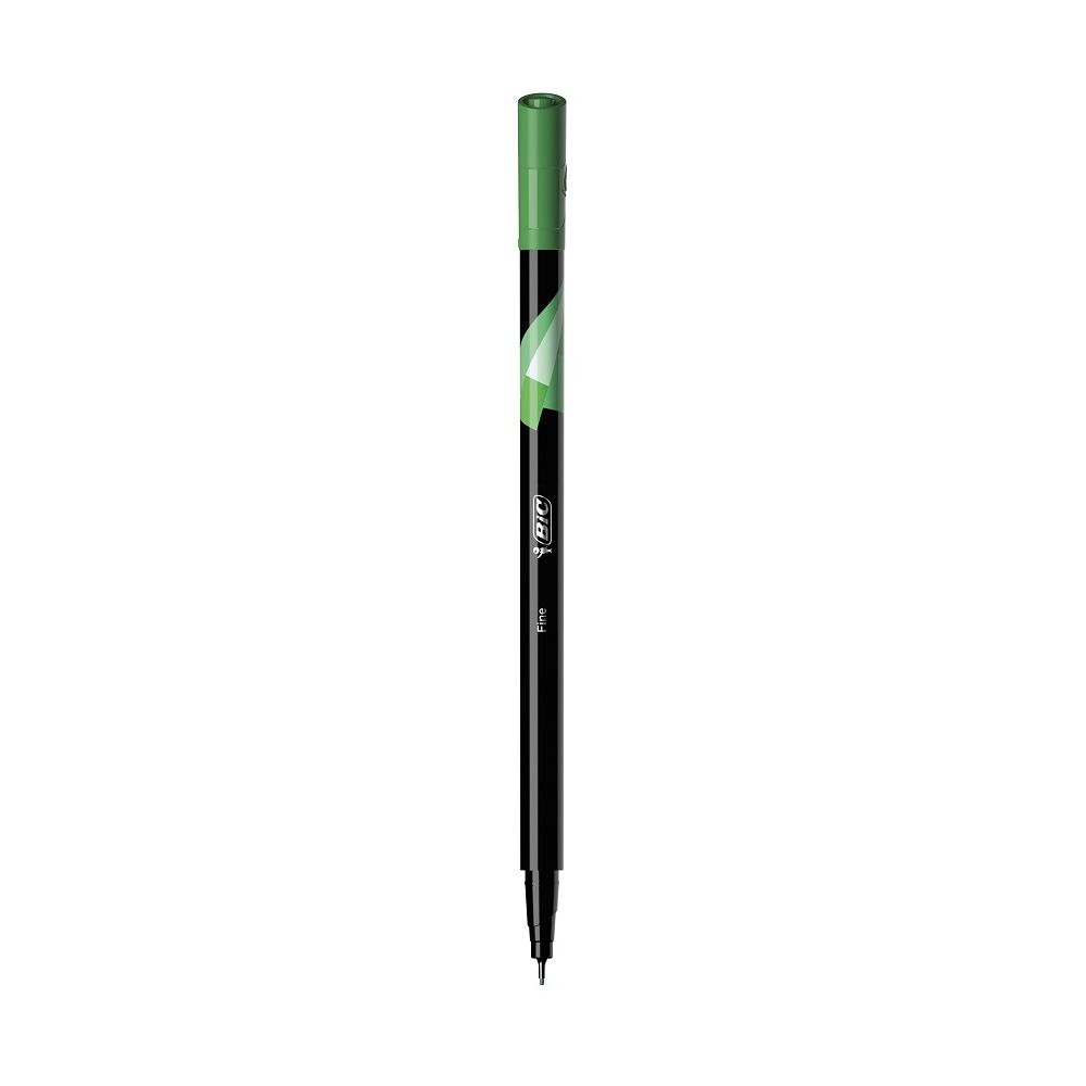 Тънкописец BiC Intensity Fine, метален връх 0.4 мм, зелен