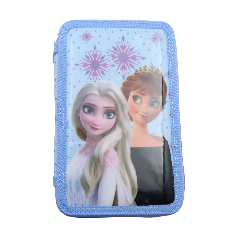 Несесер с пълнеж FILA Frozen, 20 бр. средства Giotto и Lyra, 2 ципа, 20х4.5х12 см