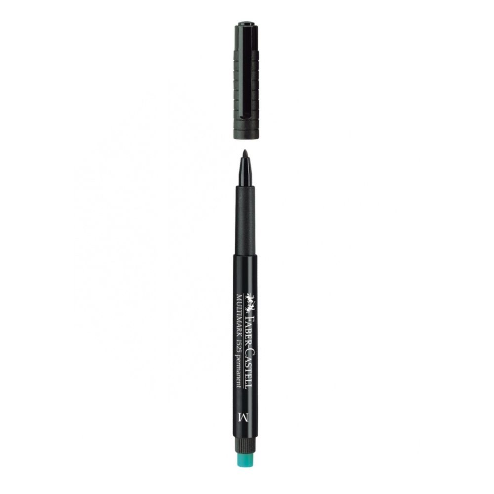 Перманентен маркер Faber-Castell 152599 OHP-M, 1 мм, черен