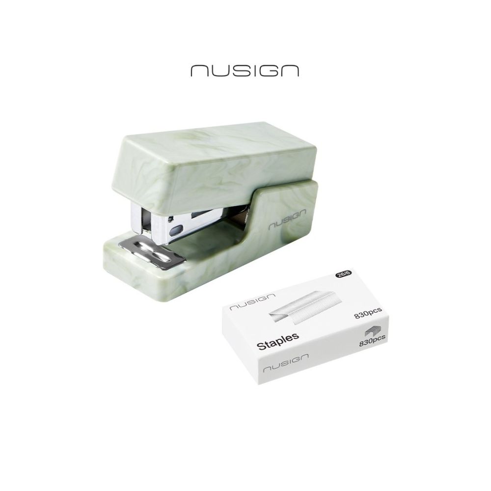Телбод Nusign Natural Fluids, ENS083C, за 12 л.(80 г), телчета 24(26)/6, пластмаса + метал, зелен Телбод Nusign Natural Fluids, ENS083C, за 12 л.(80 г), телчета 24(26)/6, пластмаса + метал, зелен