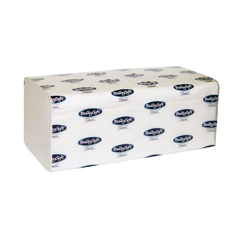 Хартиени кърпи за ръце Bulky Soft Premium 83380, Z сгъвка, 20.5х24 см, 2 пласта, 150 къса Хартиени кърпи за ръце Bulky Soft Premium 83380, Z сгъвка, 20.5х24 см, 2 пласта, 150 къса
