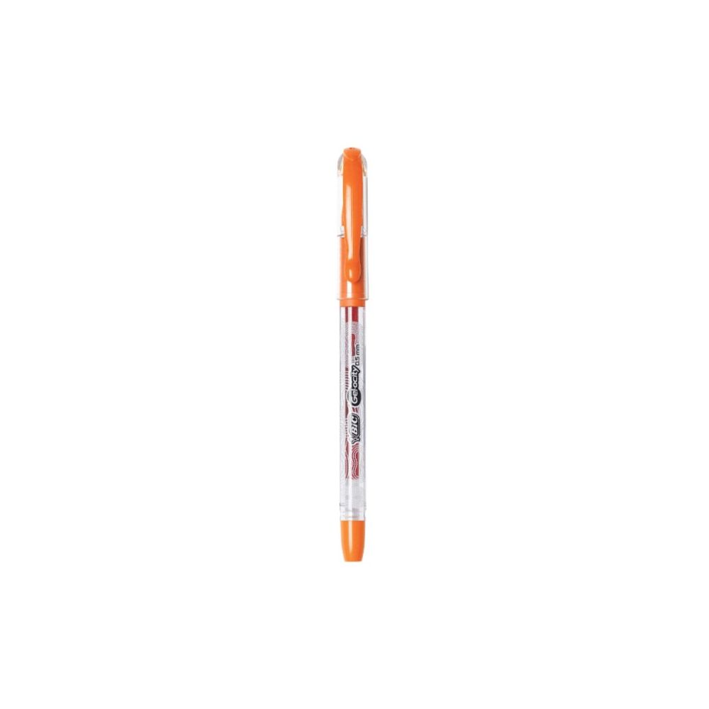 Гелова химикалка BiC Gel-ocity Stic FUN, 0.5 мм, оранжева