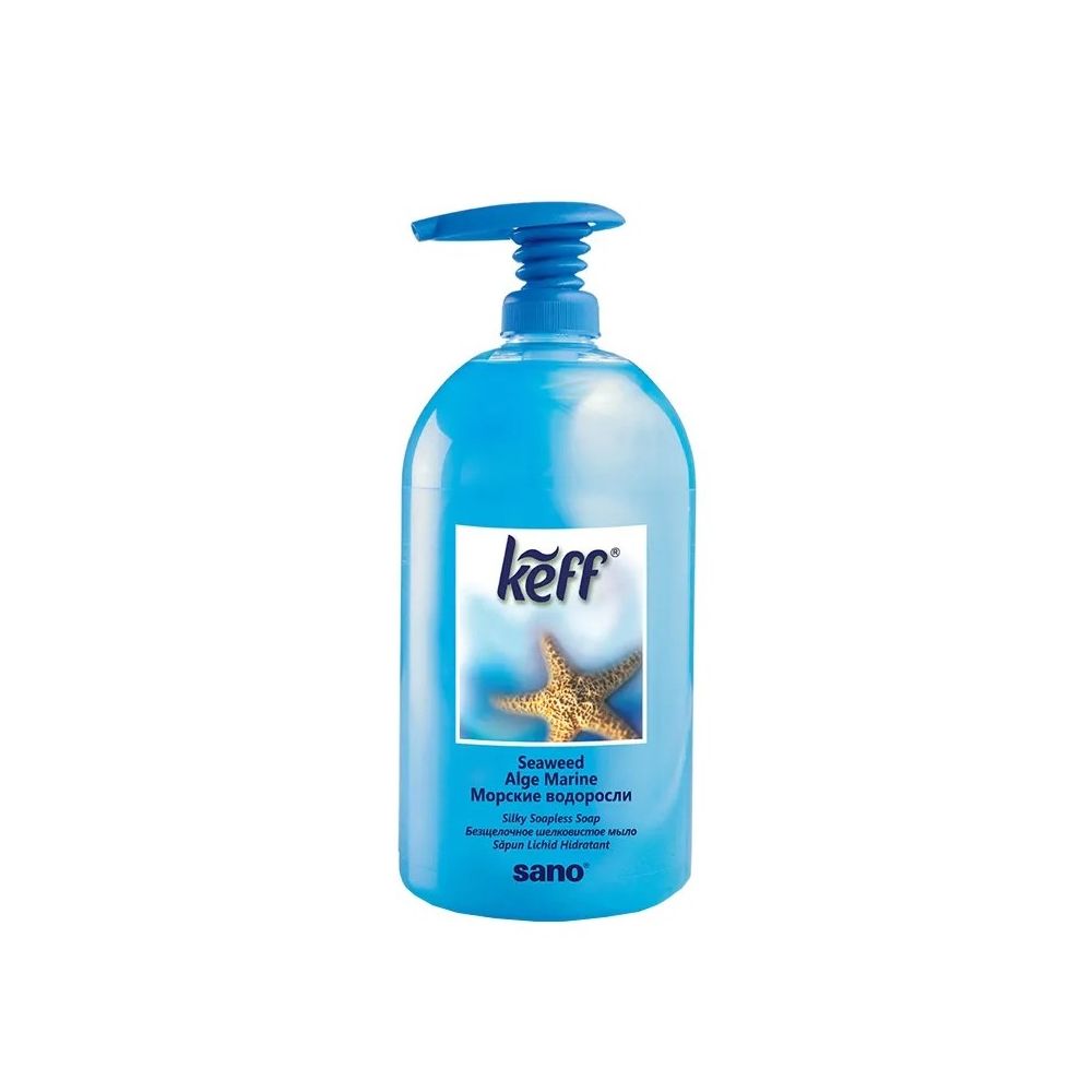 Течен сапун Sano Keff soapless, с екстракт от морски водорасли, с помпа, 500 мл