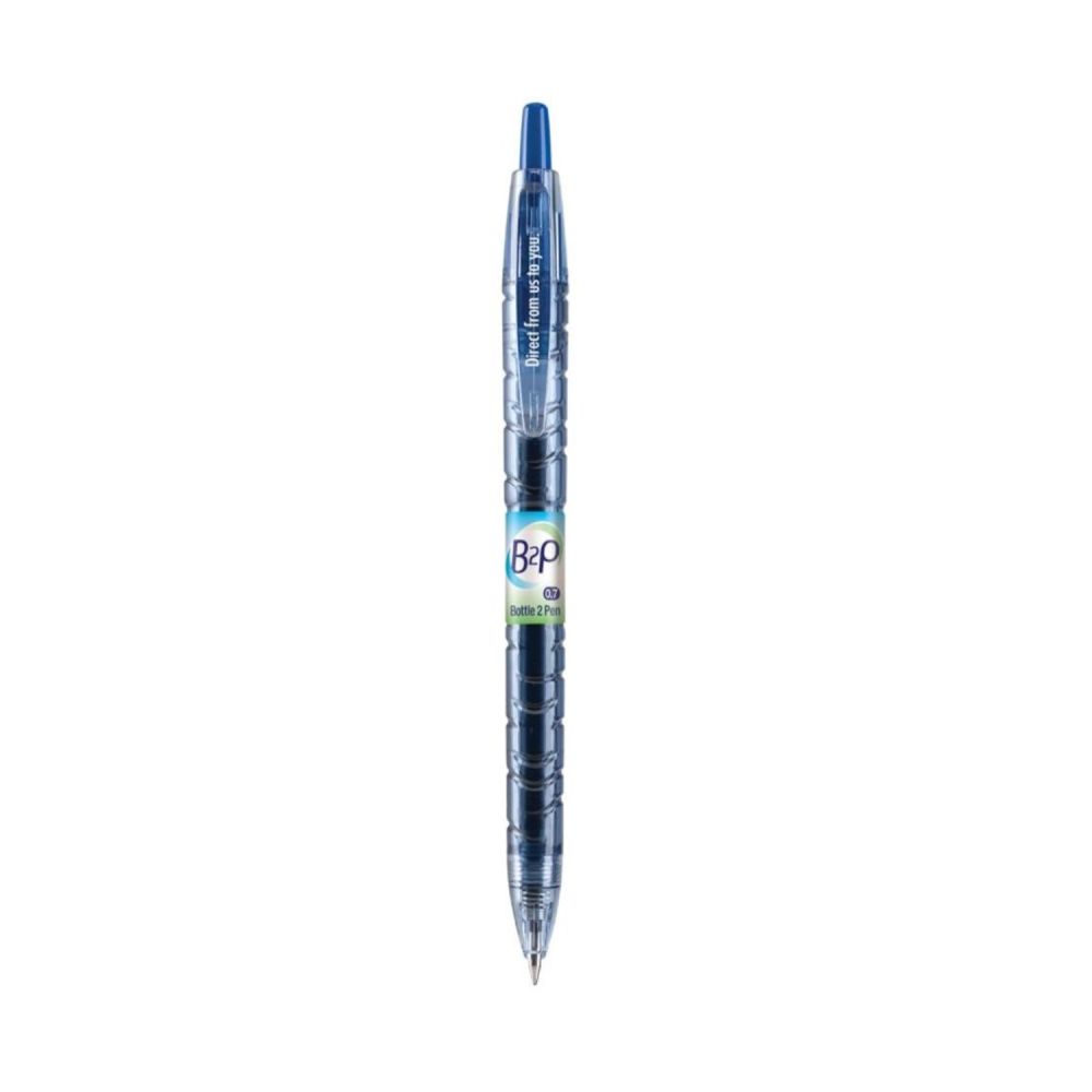 Автоматична гелова химикалка PILOT B2P Bottle 2 Pen ECOBALL, 1 мм, синя