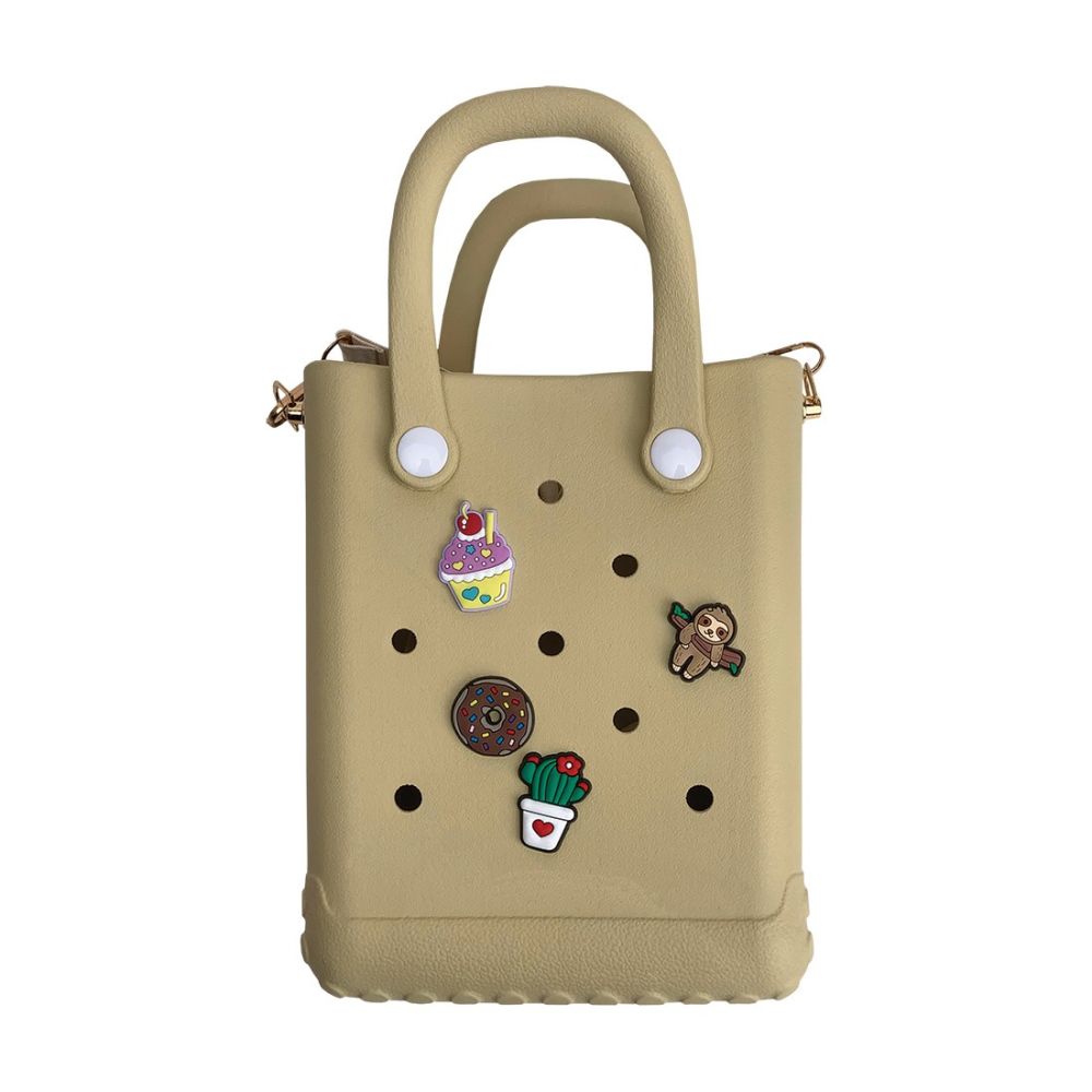 Детска чанта Cactus CROQBAG, CT9560B-27, с дръжка и презрамка, 4 CROQ, EVA материал, 16x20см, бежова Детска чанта Cactus CROQBAG, CT9560B-27, с дръжка и презрамка, 4 CROQ, EVA материал, 16x20см, бежова