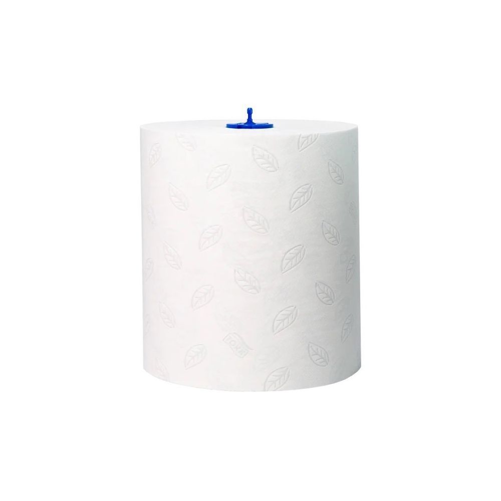 Хартиени кърпи за ръце на ролка Tork Matic Soft Grey Leaf, H1, 2 пласта, 150 м