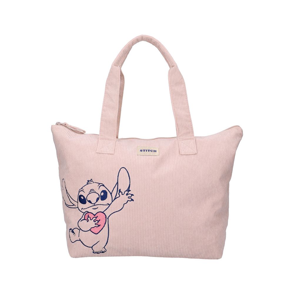 Чанта за пазар Stitch Obsessed, бежова