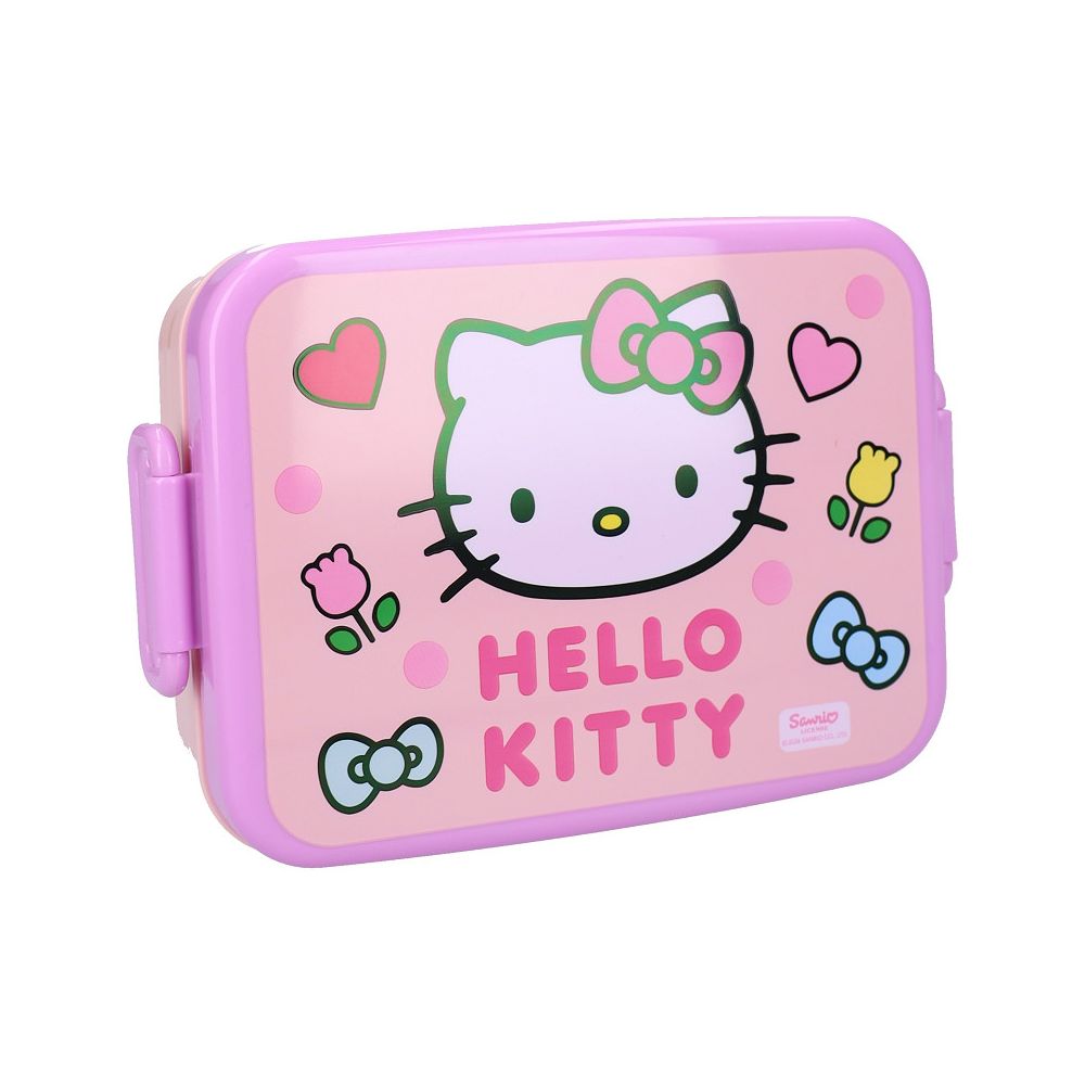 Кутия за храна Hello Kitty Lunch Bunch, ABS +PP, розова, 160 х 130 х 50 мм