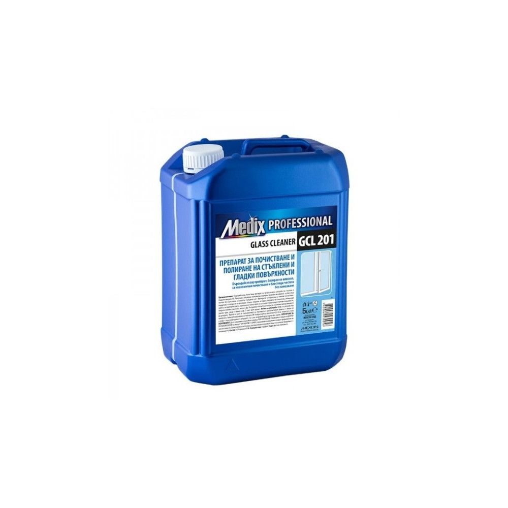 Почистващ препарат за стъкло Medix Professional GCL 201 , 5 л