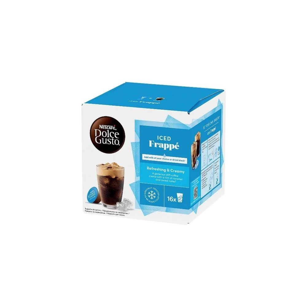 Кафе Nescafe Dolce Gusto Iced Frappe, капсули, кутия 16 капсули Кафе Nescafe Dolce Gusto Iced Frappe, капсули, кутия 16 капсули
