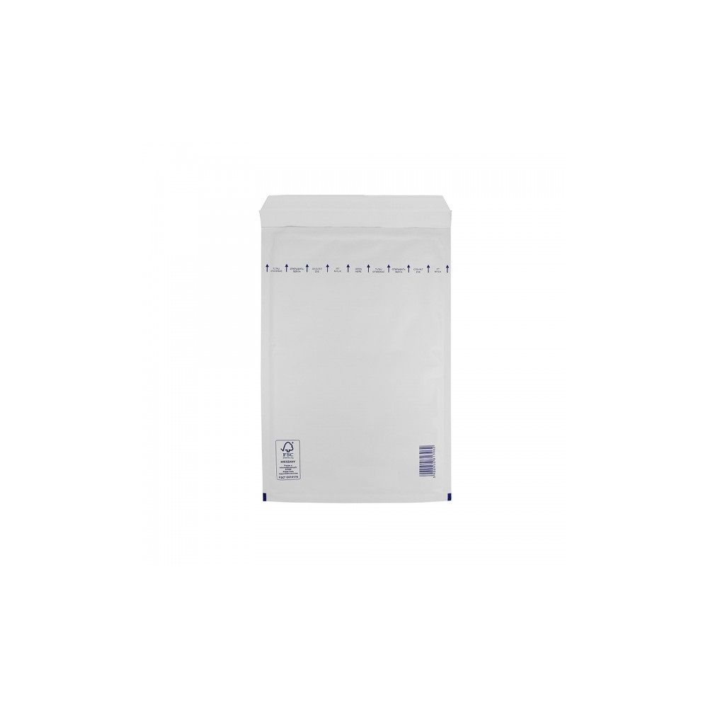 Air Bag плик с въздушни мехури F/16, 240х350 мм, самозалепващ, СМЗ, бял