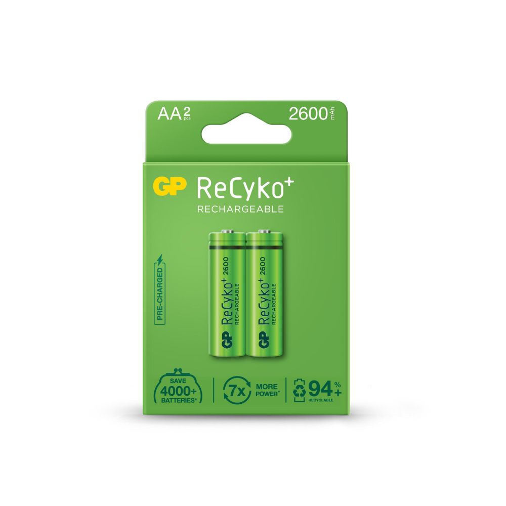 Акумулаторна батерия GP R6 NiMH, AA, 2700mAh, блистер 2 бр.