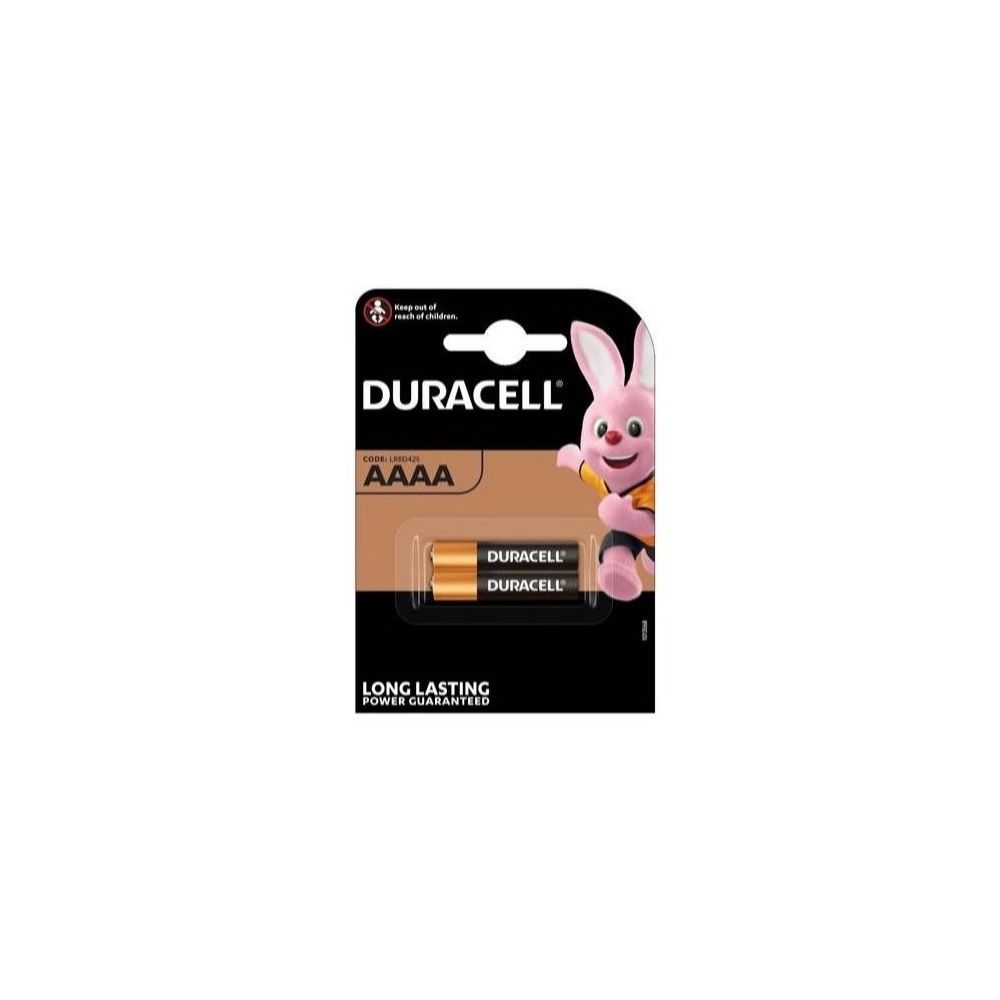 Алкална батерия Duracell AAAA, LR61, 1.5 V, блистер 2 бр.