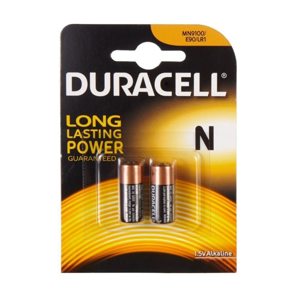 Алкална батерия Duracell LR1, 1.5 V, за дистанционни, блистер 2 бр. Алкална батерия Duracell LR1, 1.5 V, за дистанционни, блистер 2 бр.