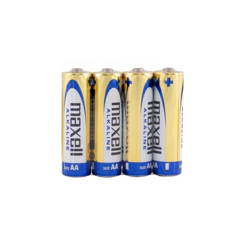 Алкална батерия Maxell AA, LR6, 1.5 V, блистер 4 бр. Алкална батерия Maxell AA, LR6, 1.5 V, блистер 4 бр.