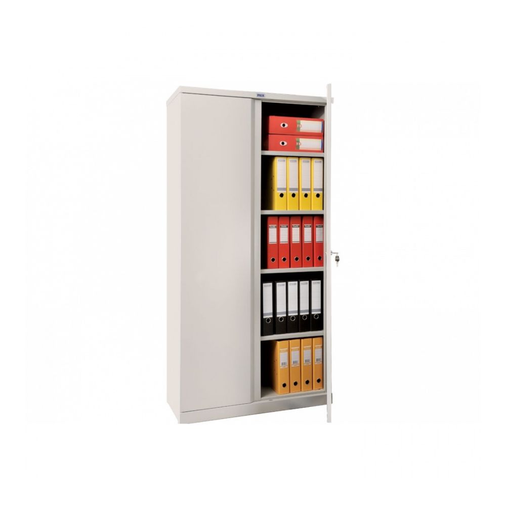 Архивен метален шкаф Практик M 18, 1830x915x370 мм, 4 рафта