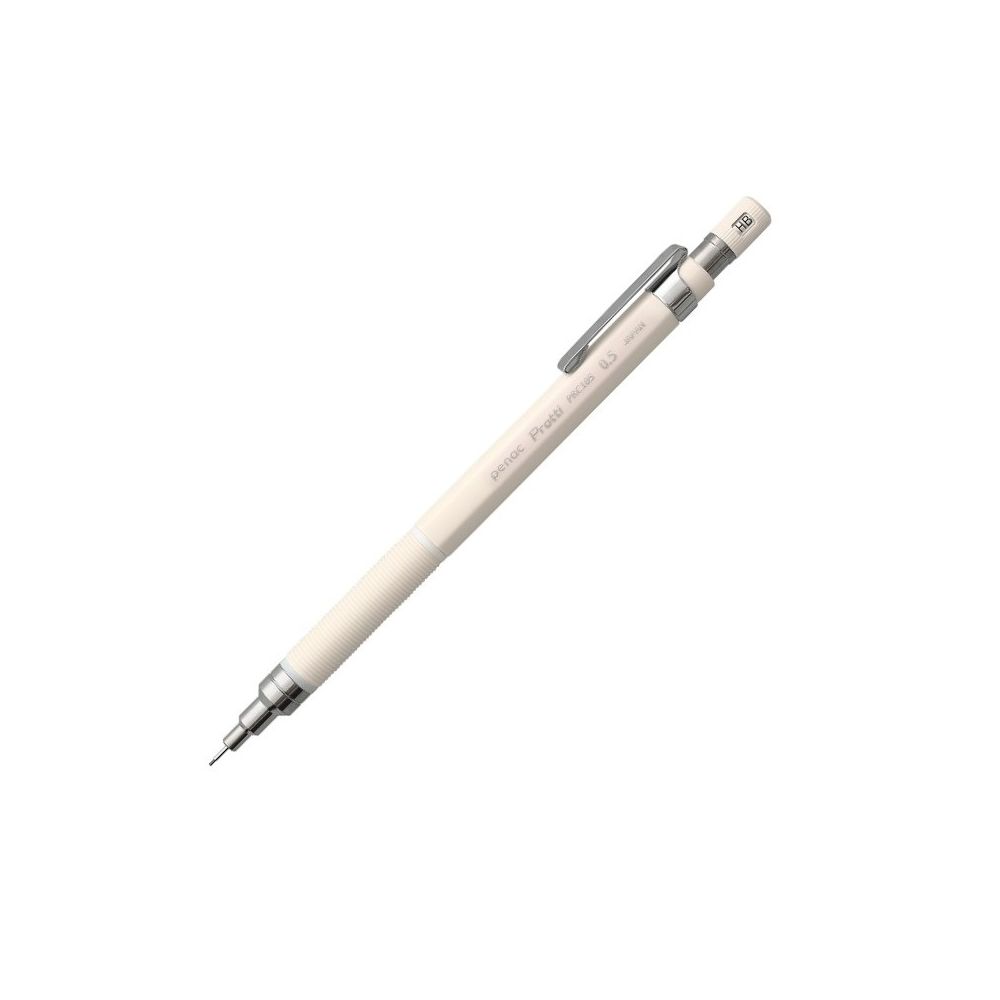 Автоматичен молив Penac Protti PRC 105 Vivid, 0.5 мм, PET опаковка, бял
