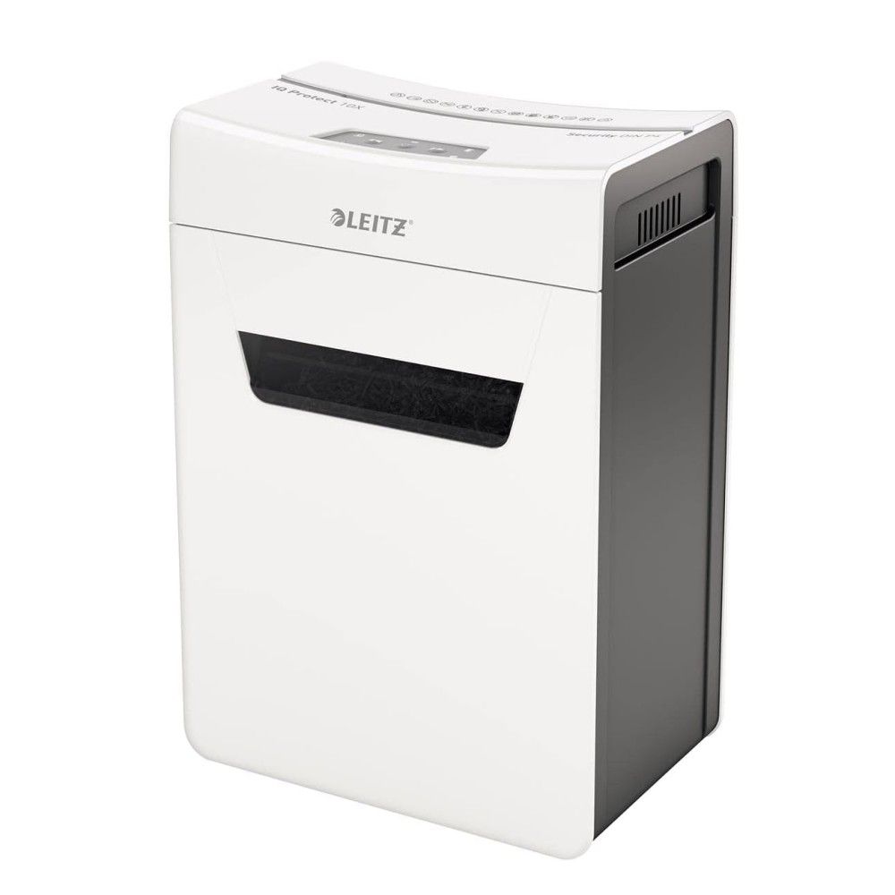 Автоматичен шредер за хартия LEITZ IQ Protect Premium 10X P4, (P-4), Cross Cut, 18 л, 1-5 потребител