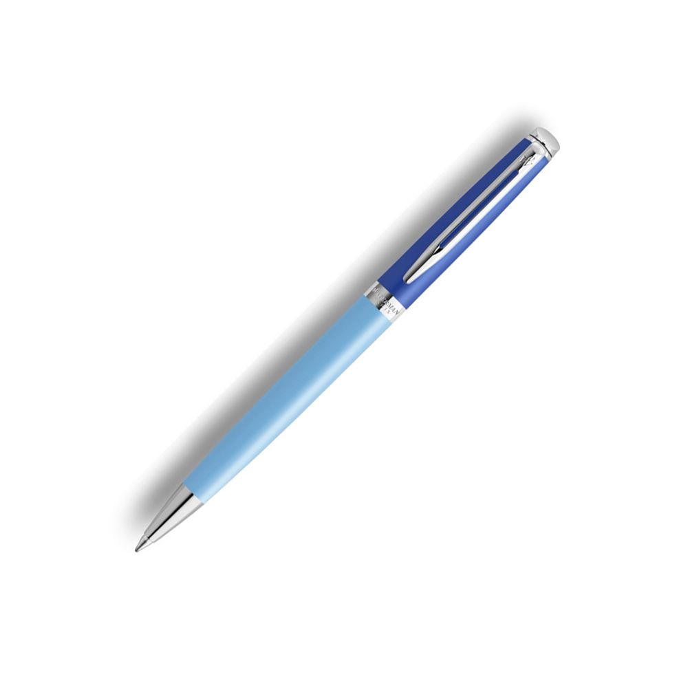 Автоматична химикалка Waterman Hemisphere Blue CT, стоманено тяло, хромиран клип, синя