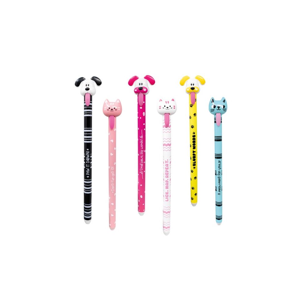 Автоматични гелови химикалки MITAMA Good Vives Pully Pen, 0.7 мм, сини, опаковка 2 бр.