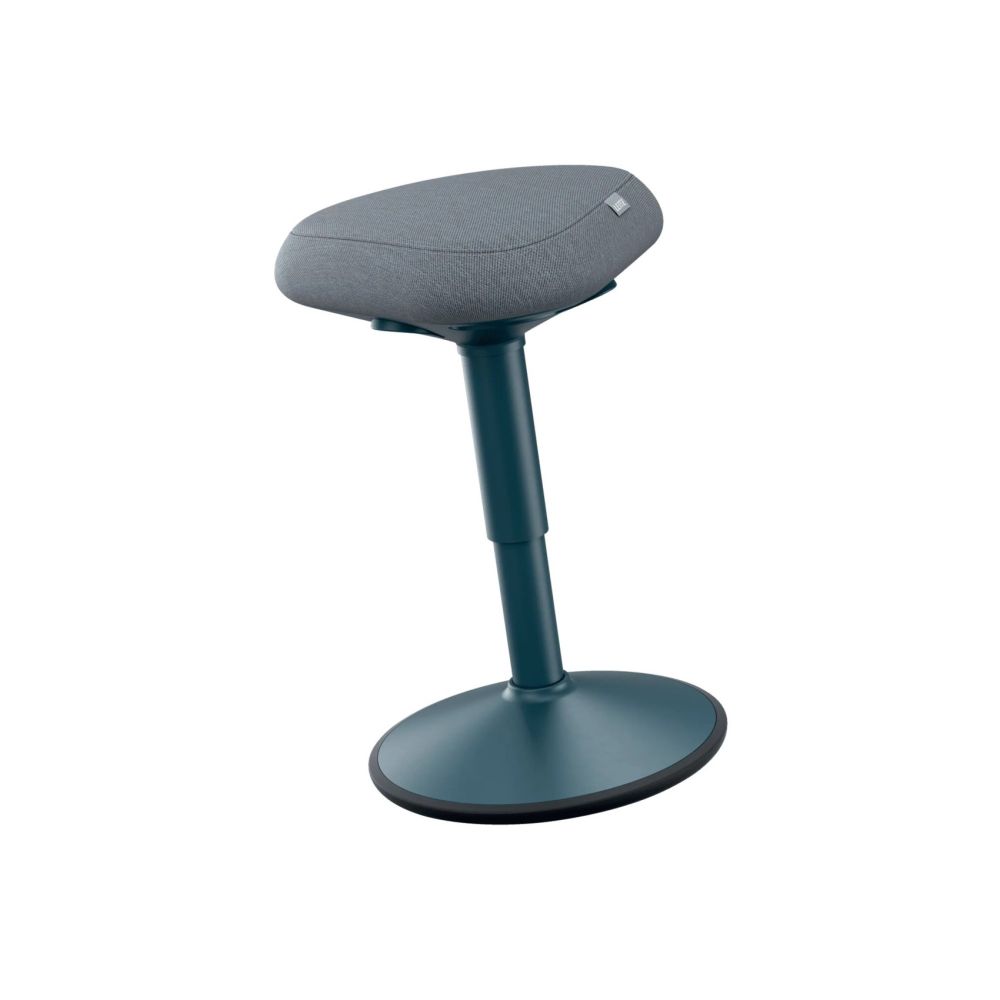 Ергономична табуретка Leitz Ergo Active Sitting Comfort Seat, извита балансираща основа, тъмносива Ергономична табуретка Leitz Ergo Active Sitting Comfort Seat, извита балансираща основа, тъмносива